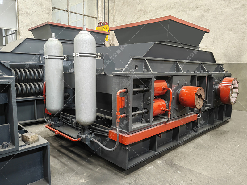 時產80-100噸液壓對輥破碎機用哪個型號，多少錢一臺？