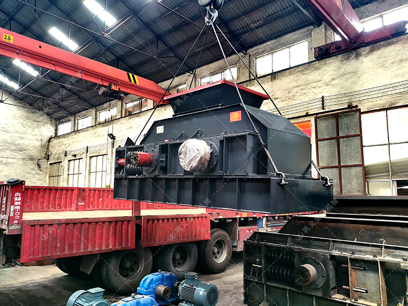 大理石下腳料制砂機-對輥制砂機廠家哪家好？